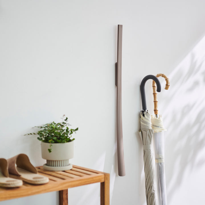 靴べらかがまない靴べらマグネット付きロング