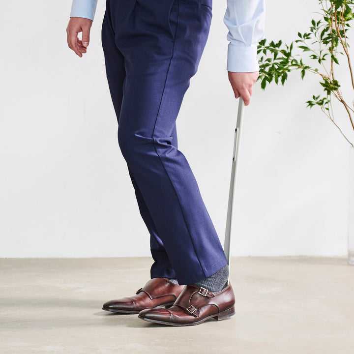 靴べらかがまない靴べらマグネット付きロング