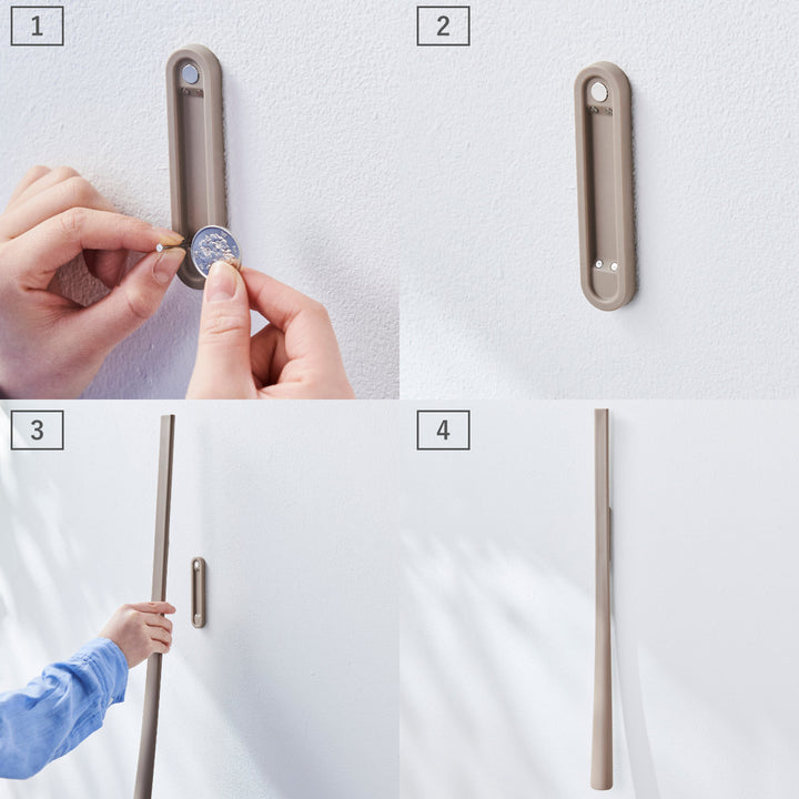 靴べらかがまない靴べらマグネット付きロング