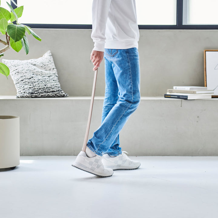 靴べらかがまない靴べらマグネット付きロング