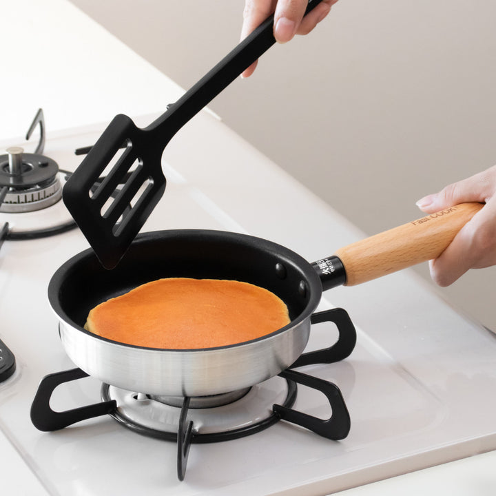 フライパン16cmIH対応ファストクック＋2層鋼ダイヤモンドコート木柄