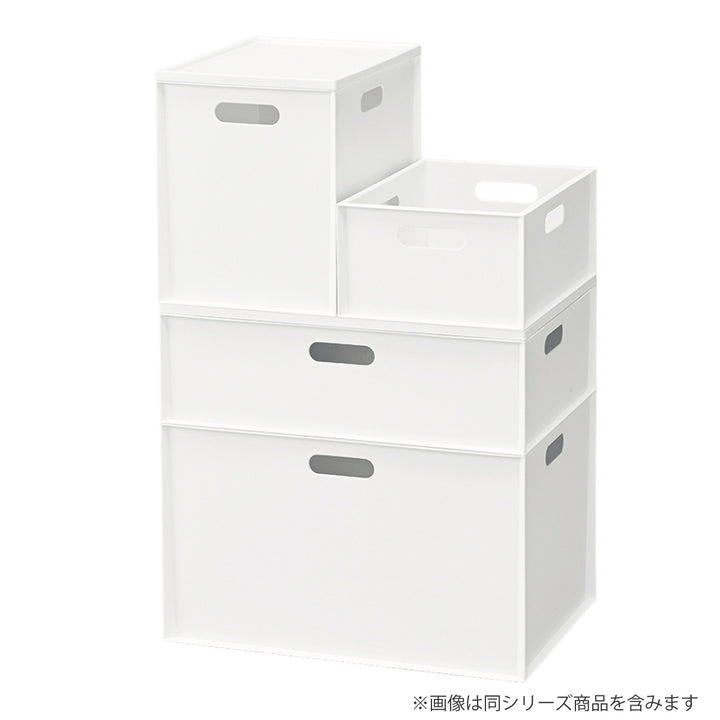 収納ボックスカロキューブ縦型ハーフカラーボックス幅19.5×奥行27×高さ12cm