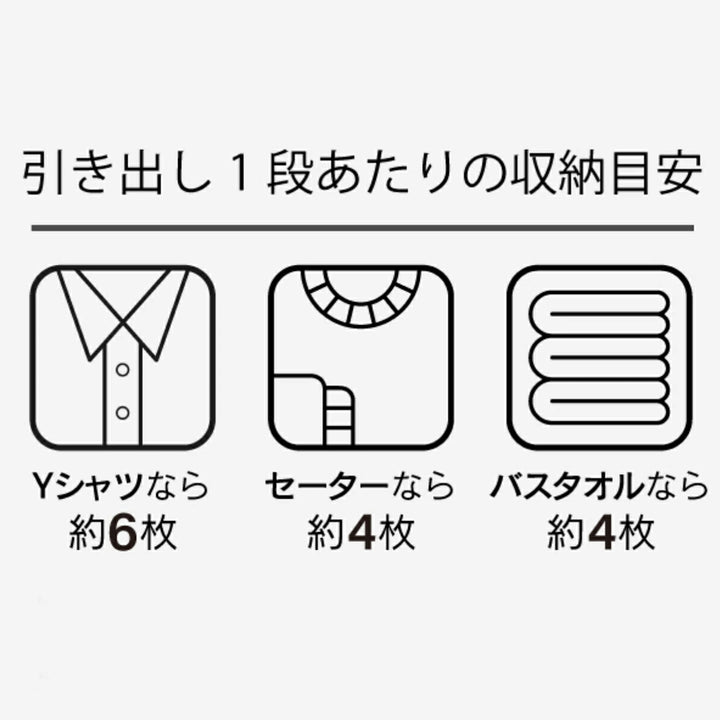 チェスト幅34cmエミングFT5段