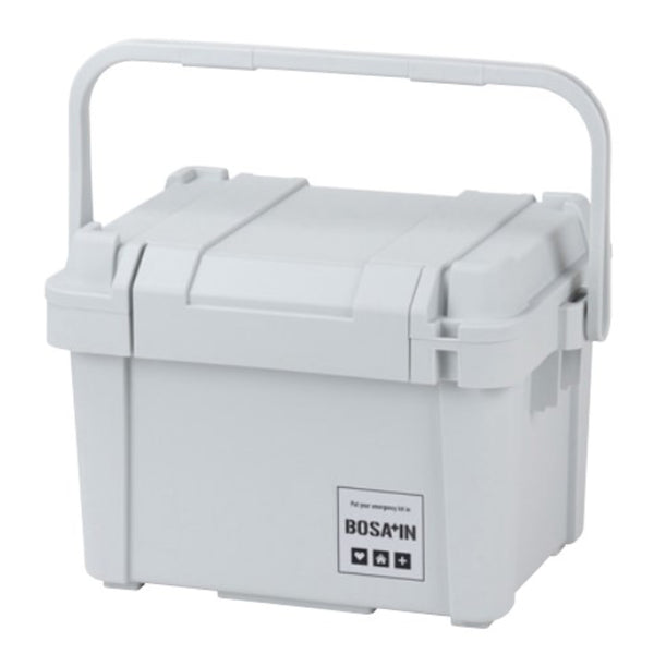 収納ボックス防災パッキン付き頑丈ボックス500BOSA+IN持ち手付き幅51.8×奥行36×高さ34.5cm