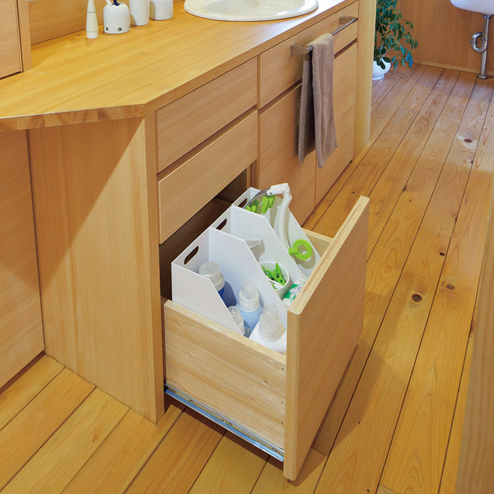 ファイルケースA4ストレーショナリーワイドケース前開き