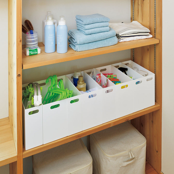 ファイルケースA4ストレーショナリーワイドボックス横型ボックス型