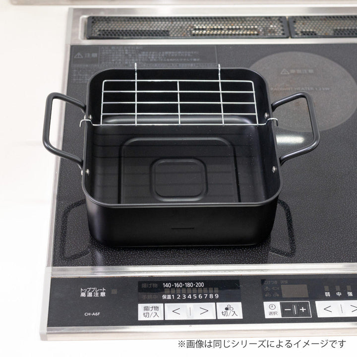 角型天ぷら鍋16cmIH対応サクッと専科