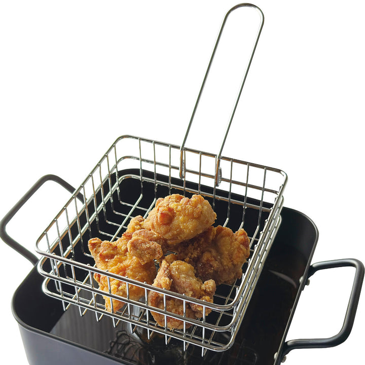角型揚げざる16cmステンレス製サクッと専科
