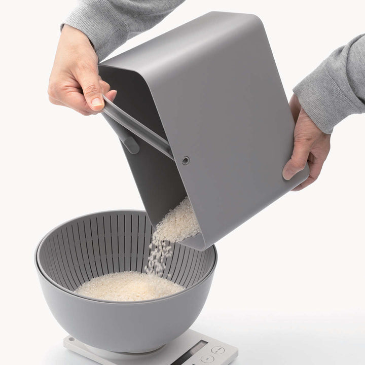 米びつ3kg5kg10kgPantryStockCaseフタ付きケースインナーセット計量カップ付き