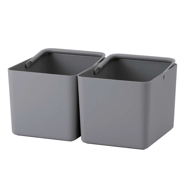 キッチン収納ケースPantryStockCaseハンドル付きケースワイド2個組