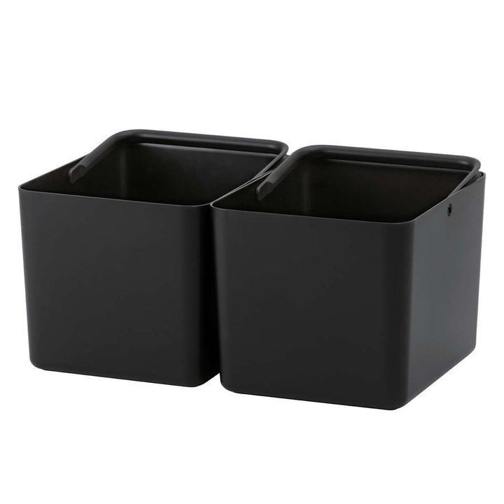 キッチン収納ケースPantryStockCaseハンドル付きケースワイド2個組