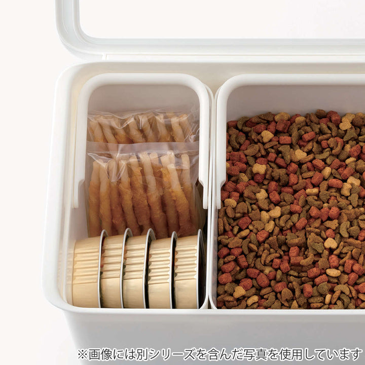 キッチン収納ケースPantryStockCaseハンドル付きケーススリム2個組