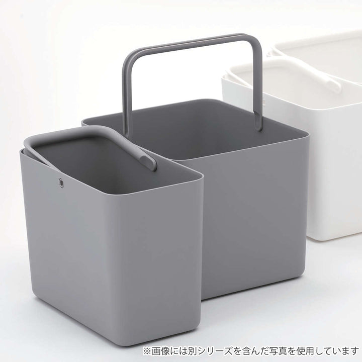 キッチン収納ケースPantryStockCaseハンドル付きケーススリム2個組