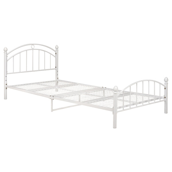 ベッドシングル姫系スチールメッシュ