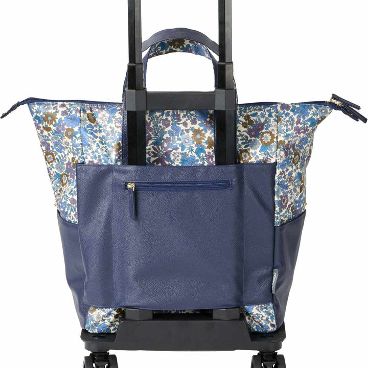 ショッピングカートcocoroココロ四輪型リバティ・ファブリックススモールネオポーチ付きエミリー