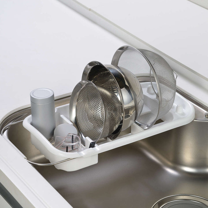 水切りかごスキットアルファシンク水切りラック伸縮