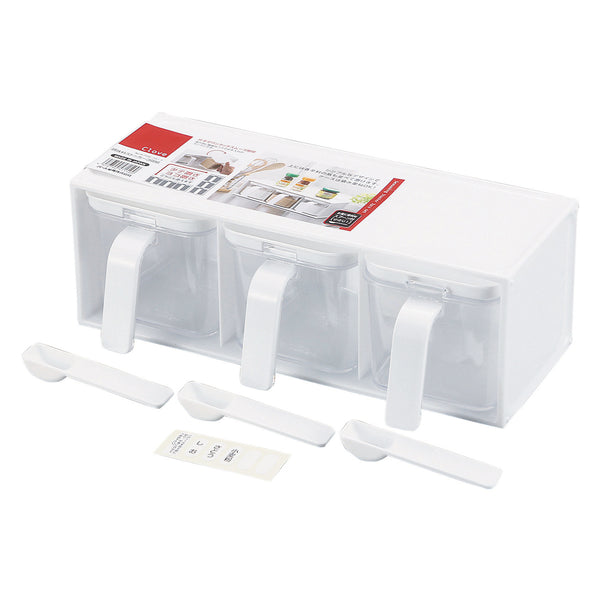 調味料ラック保存容器クローブ調味料ストッカー3個組