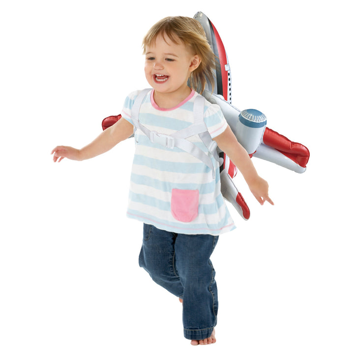 おもちゃ転倒防止クッションリュックごっつん防止飛行機安心子ども