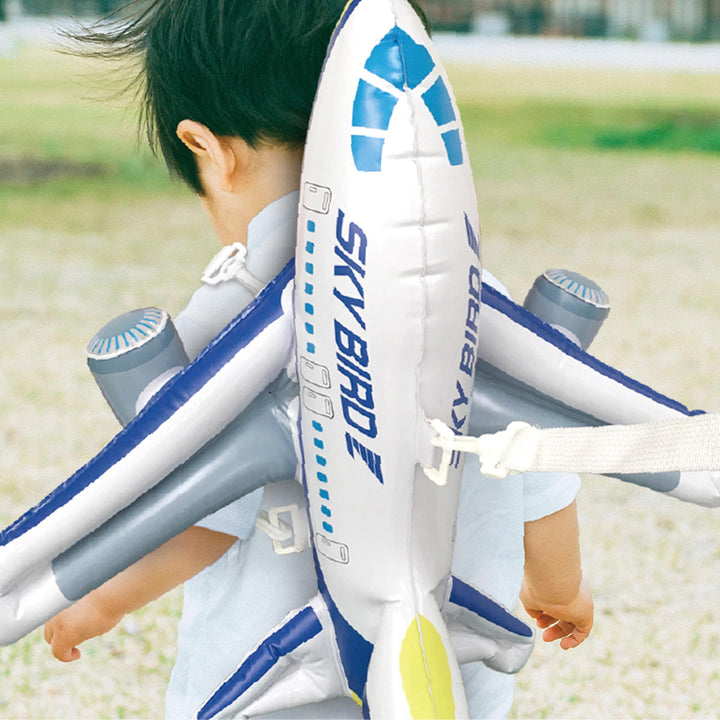 おもちゃ転倒防止クッションリュックごっつん防止飛行機安心子ども