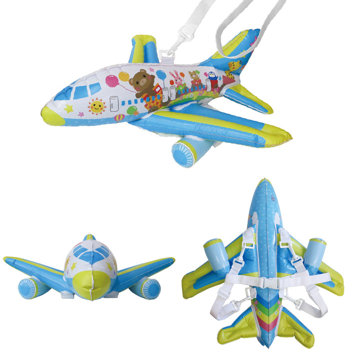 おもちゃ転倒防止クッションリュックごっつん防止飛行機安心子ども