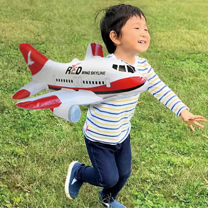 おもちゃ転倒防止クッションリュックごっつん防止飛行機安心子ども