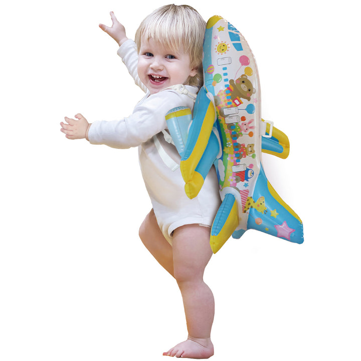 おもちゃ転倒防止クッションリュックごっつん防止飛行機安心子ども