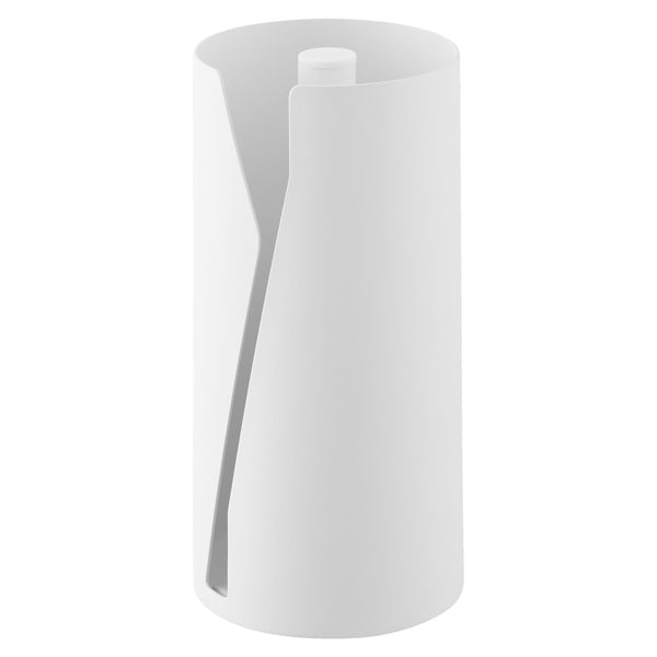 山崎実業tower片手でカット隠せるキッチンペーパーホルダータワー縦タイプ