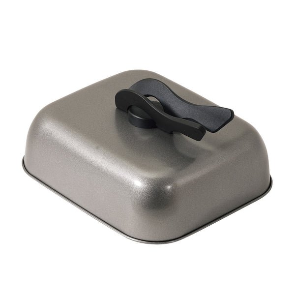 角型グリルパンカバー18.5×22cmスタンド式バーニスタ