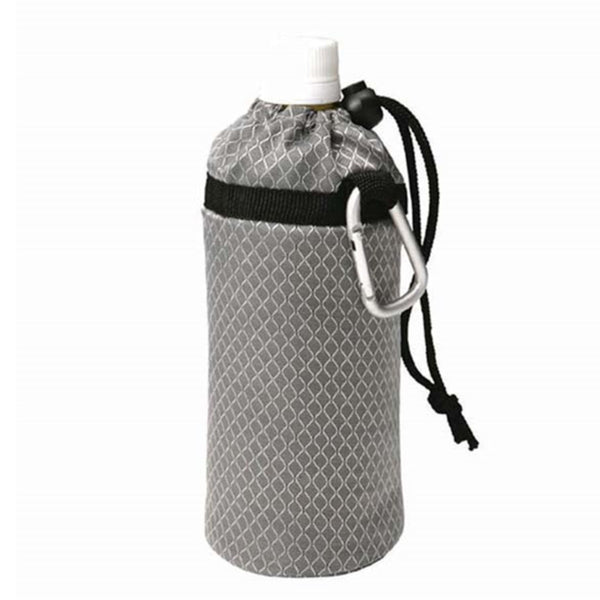 ペットボトルカバー500ml用保温保冷シルバー