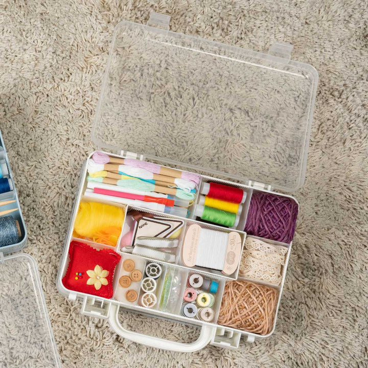 収納ボックスツインコレクションケース300推し活ケース持ち手付き