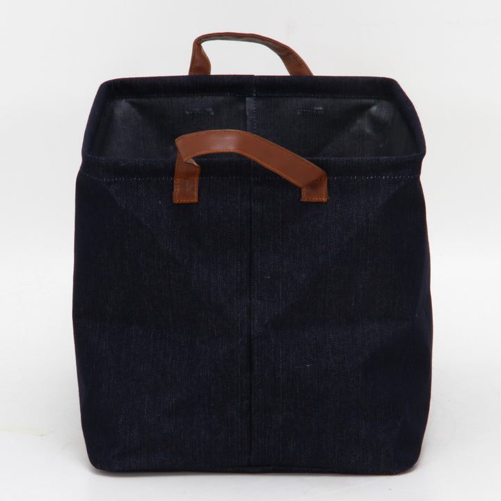 収納ボックス布ファブリックボックススクエアデニムインナーケース折りたたみ