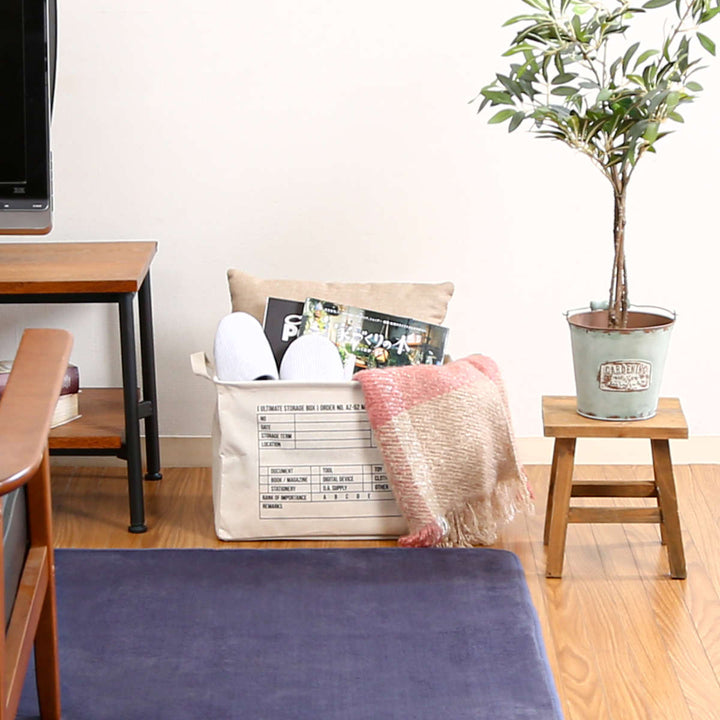 収納ボックス布ファブリックインナーボックス折りたたみ