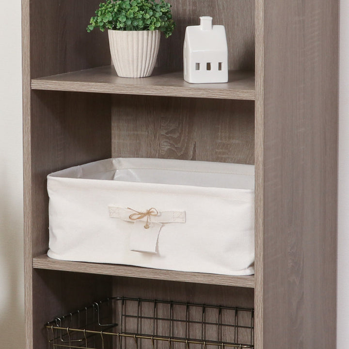 収納ボックス布ふたなし魅せる収納ボックス横ハーフ