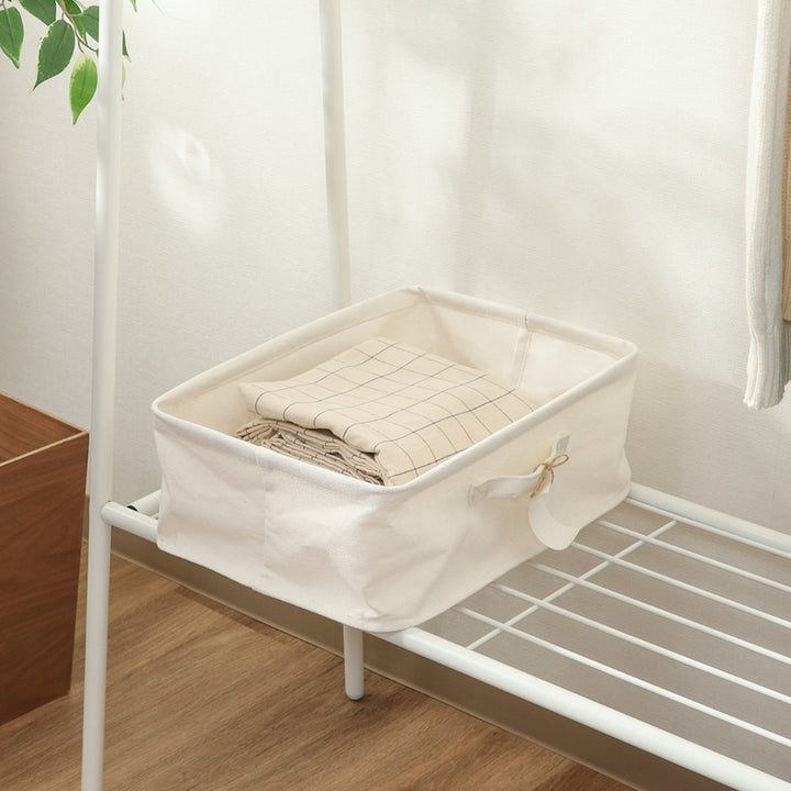 収納ボックス布ふたなし魅せる収納ボックス横ハーフ