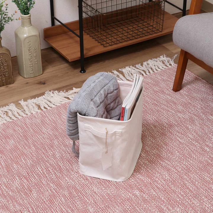 収納ボックス布ふたなし魅せる収納ボックス縦ハーフ