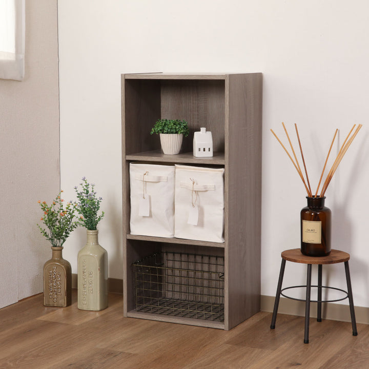 収納ボックス布ふたなし魅せる収納ボックス縦ハーフ