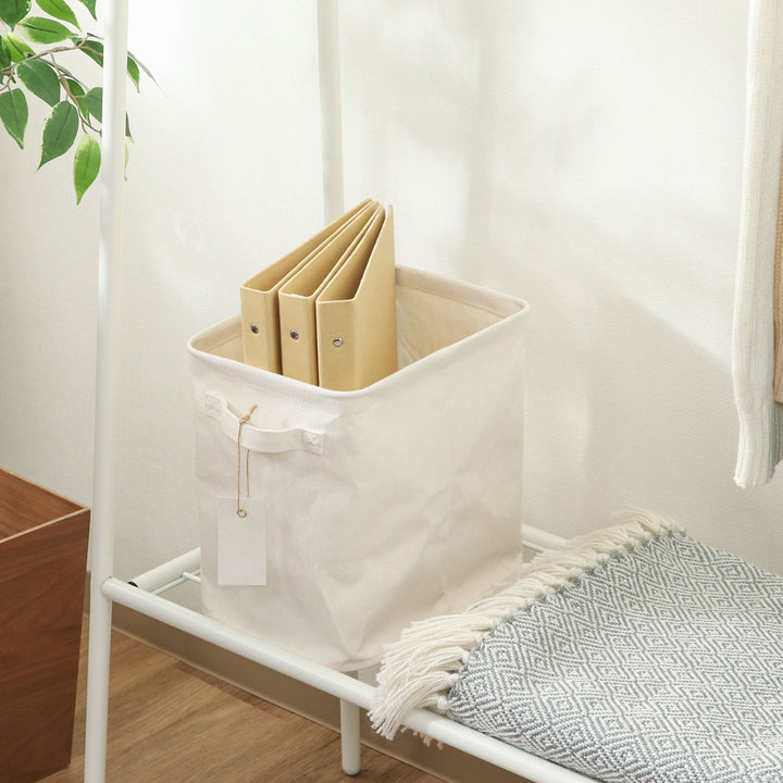 収納ボックス布ふたなし魅せる収納ボックス縦ハーフ