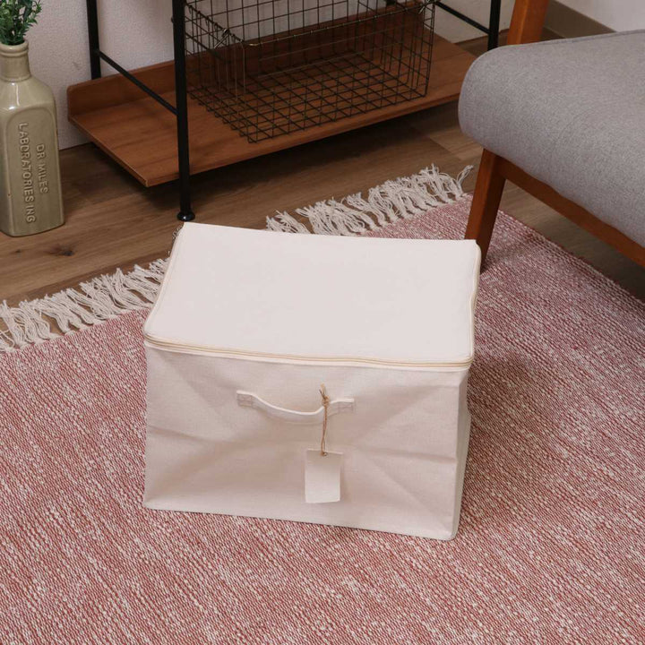 収納ボックスふた付き布魅せる収納ボックスフルサイズ