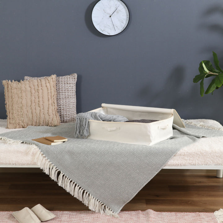 収納ケース布ふた付き魅せる収納ケースS