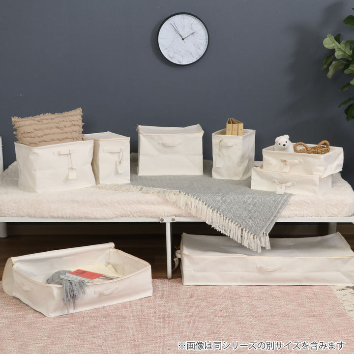 収納ケース布ふた付き魅せる収納ケースM