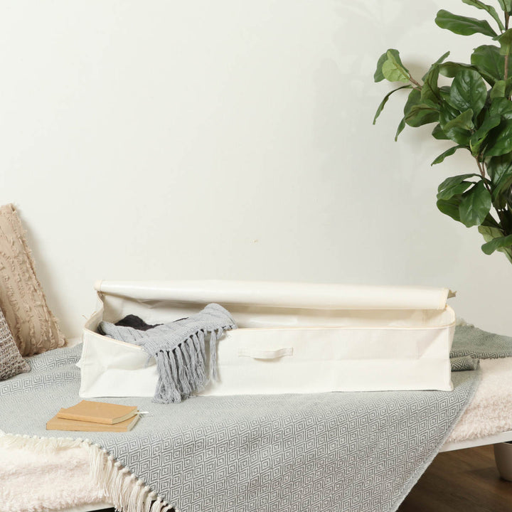 収納ケース布ふた付き魅せる収納ケースM