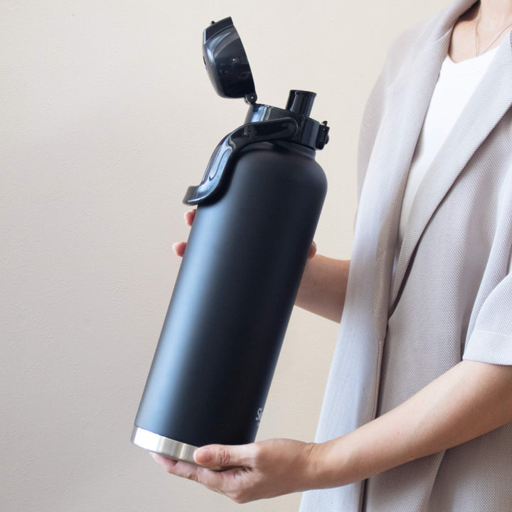 水筒2Lワンプッシュダイレクトボトルハンドル付き