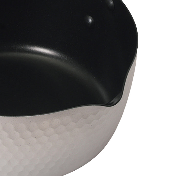 雪平鍋20cmガス火専用エレットアルマイト加工内面ふっ素加工