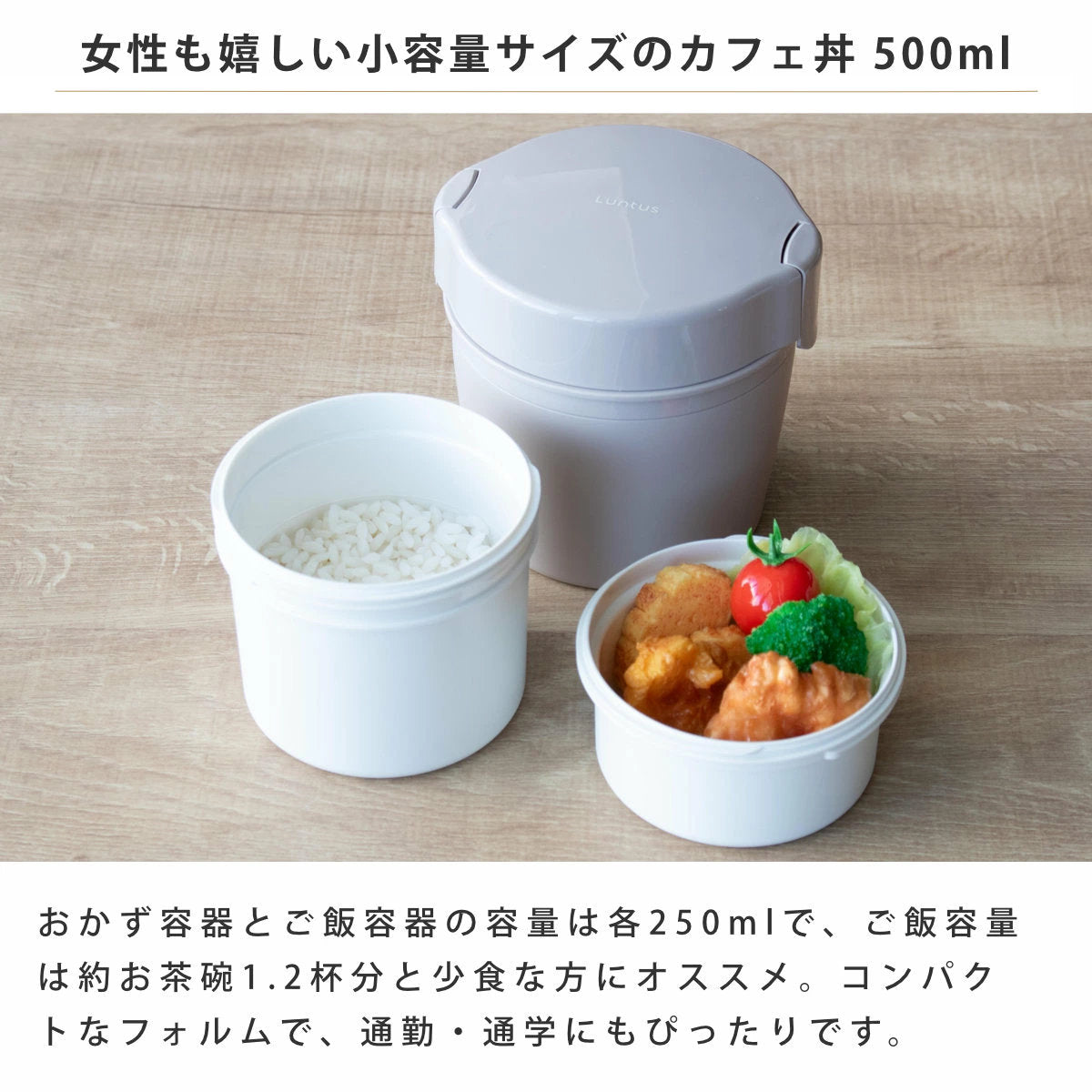 弁当箱 保温 500ml ランタス カフェ丼ランチ – ハウジー