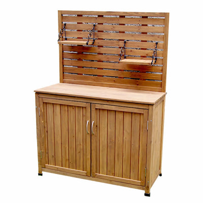 物置 パネル付収納庫 100 木製