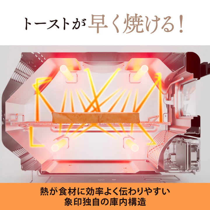 象印オーブントースター4枚サクふわトーストアレンジトースト