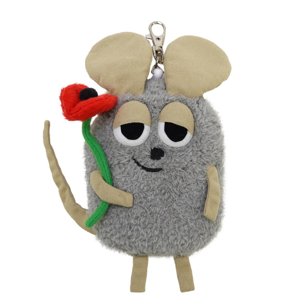 ぬいぐるみふわふわフレデリックマスコットパスケース付