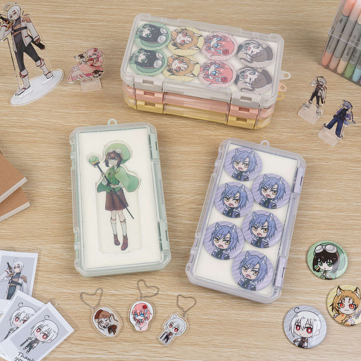 収納ケースクッション付きコレクションケース浅型230HA推し活