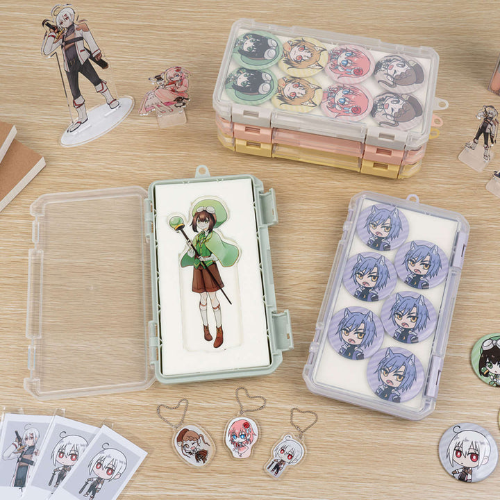 収納ケースクッション付きコレクションケース浅型230HA推し活