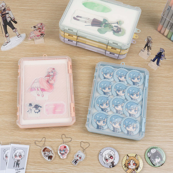 収納ケースクッション付きコレクションケース浅型230A推し活